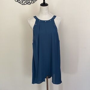 NWT Torrid Round Neck Grommet Detail Tank